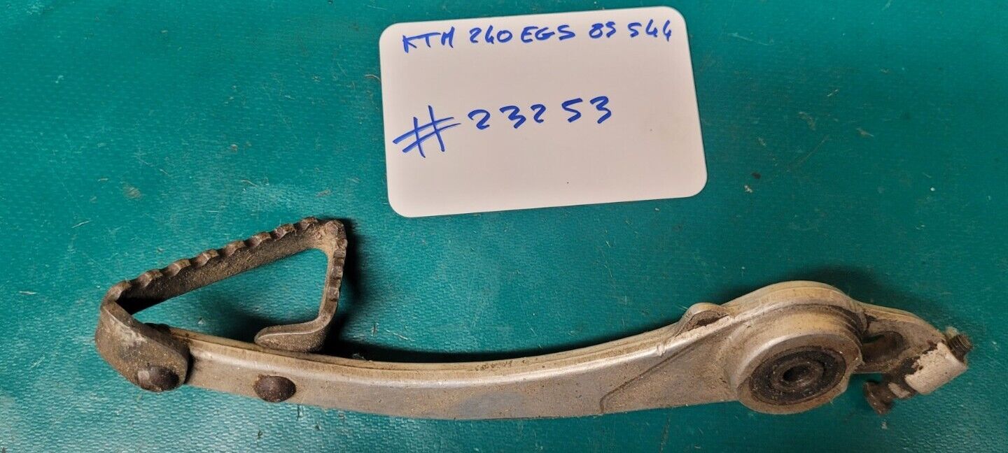 Pedale De Frein Arrière  Ktm 250 Egs 544 1985 (Rf #23253)