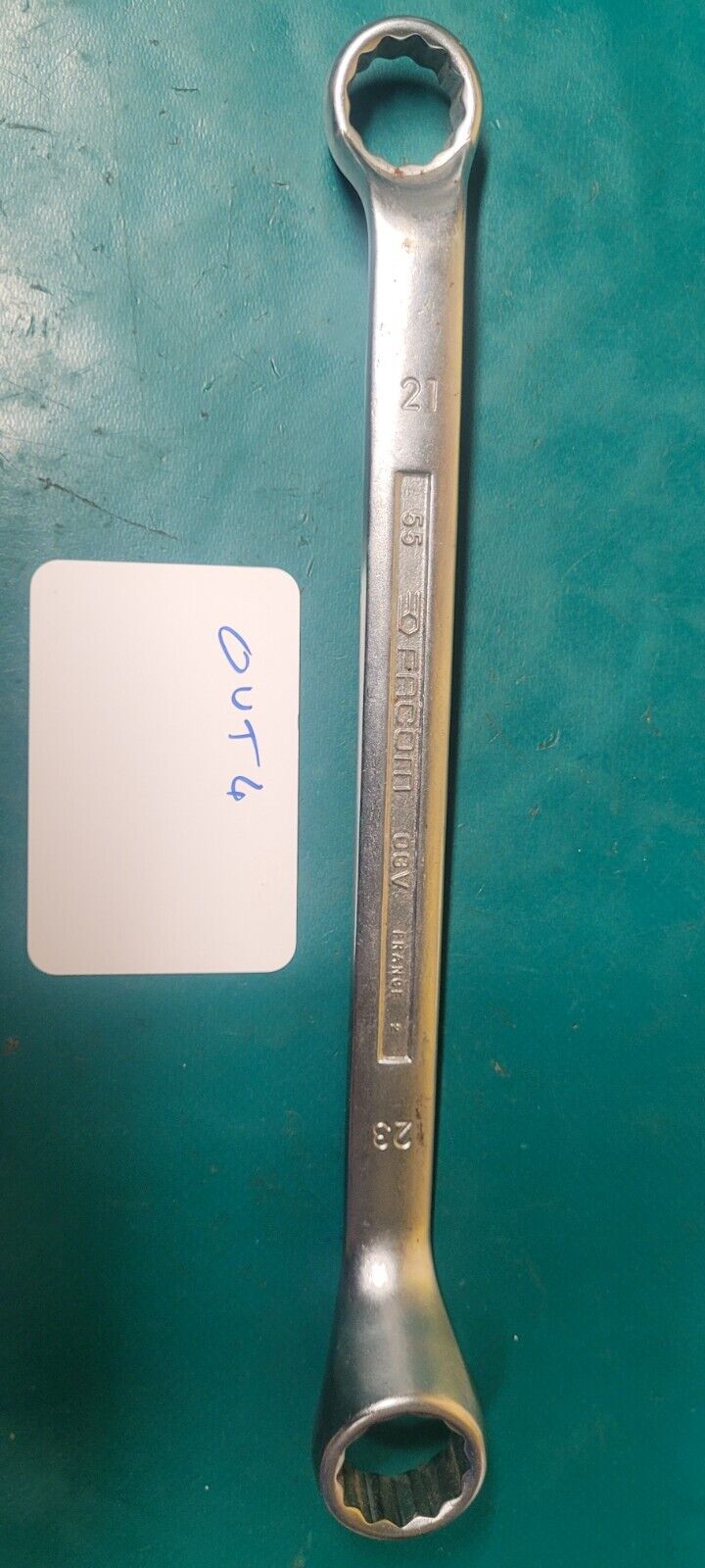 Clé Contrecoudée Œil Polygonale 23mm 21mm FACOM outil ( Out4 )