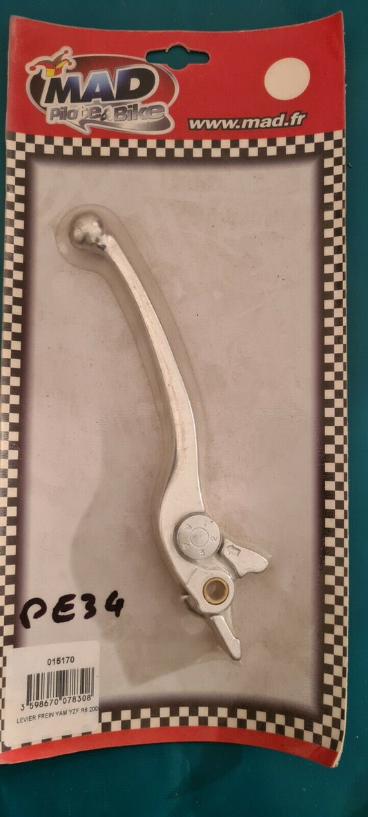 Levier de frein Yamaha YZF R6 série 1.. voir détail sur photo 2 (code PE34)