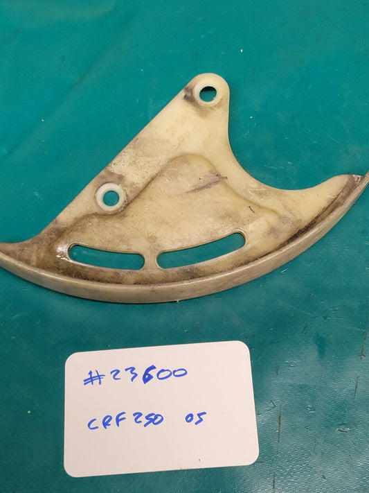 Carter De Disque De Frein Arriere Honda 250 CRF 2005 (#23600)