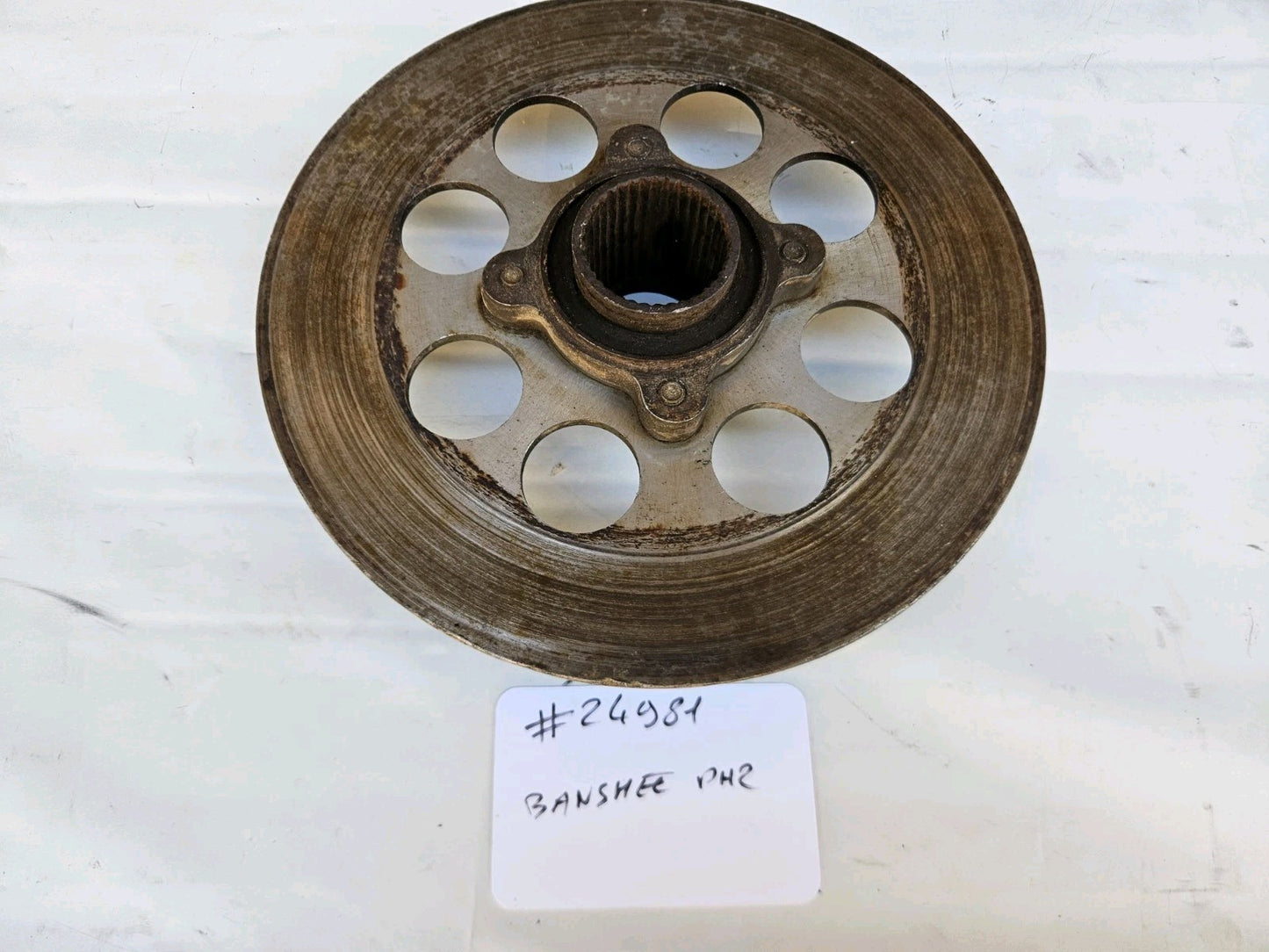 Porte Disque De Frein Arrière Yamaha Banshee 350 Ph2 (#24981)