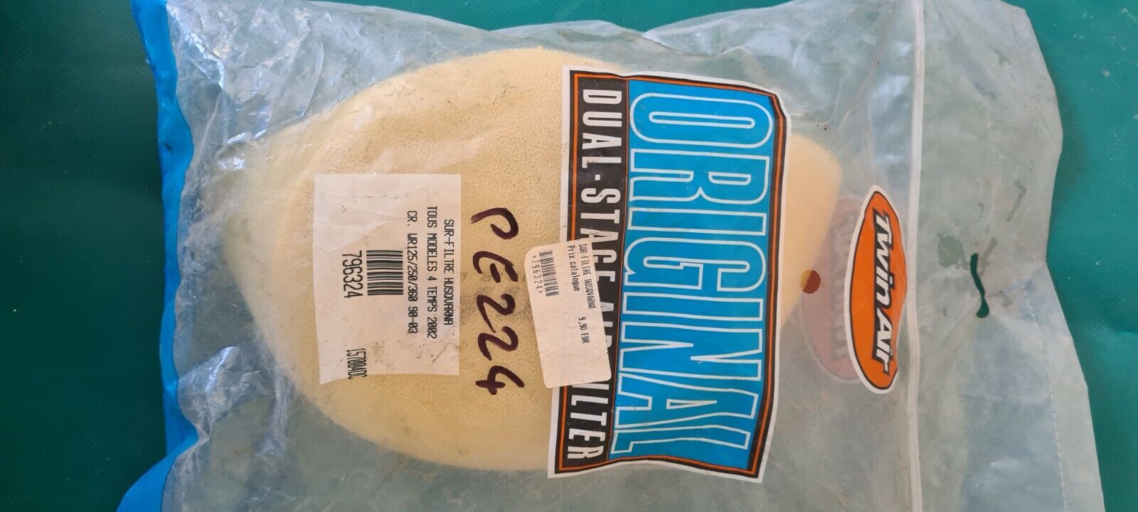 Couvre Filtre à air husqvarna 125 250 360 WR de 90 à 2003 (code PE224)