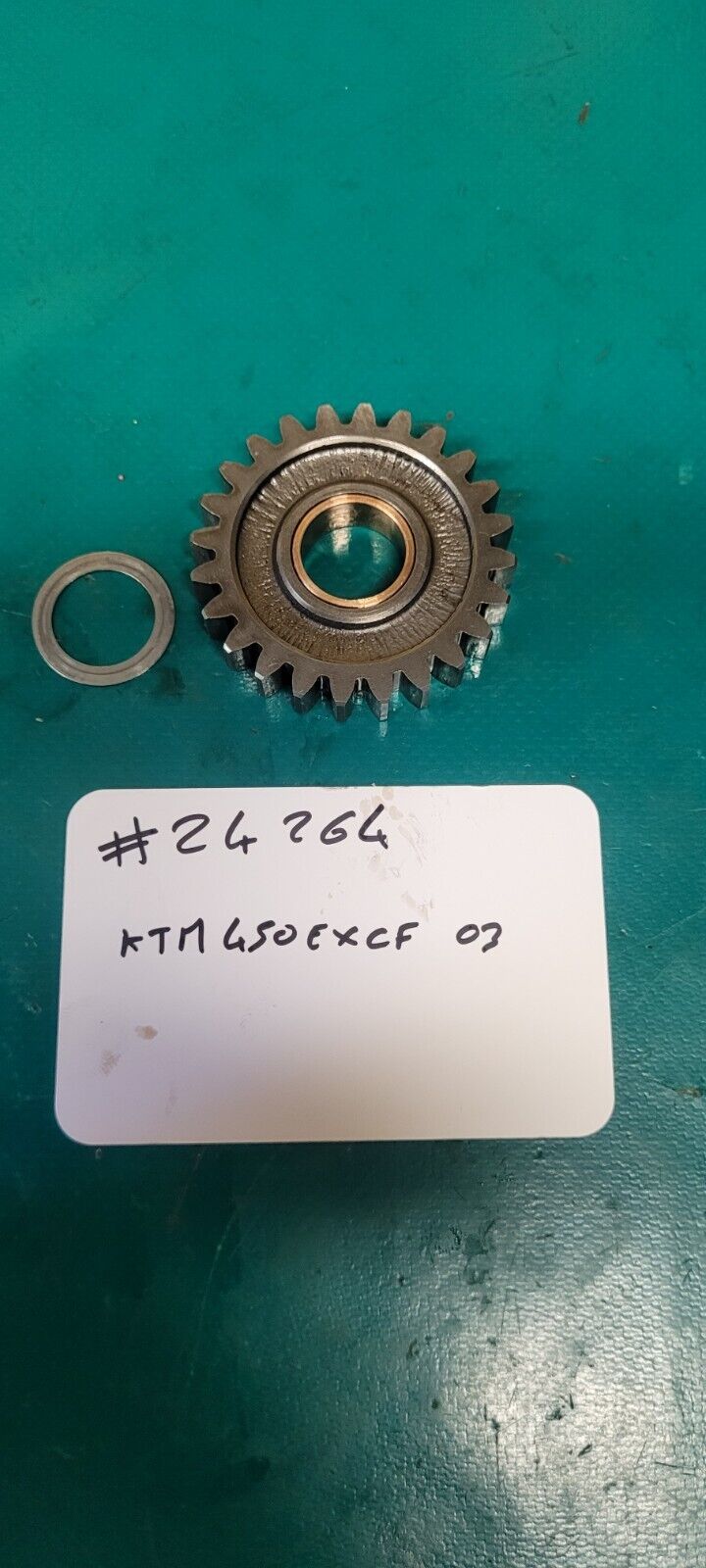 Pignon Renvoi Kick Vers Cloche KTM 450 EXCF 2003 (24264)