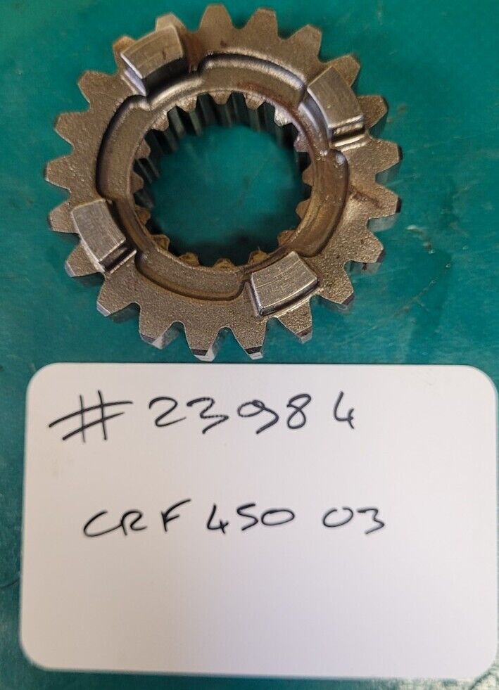 Pignon De Boite A Vitesse  Voir Image Honda 450 CRF 2003 (23984 )