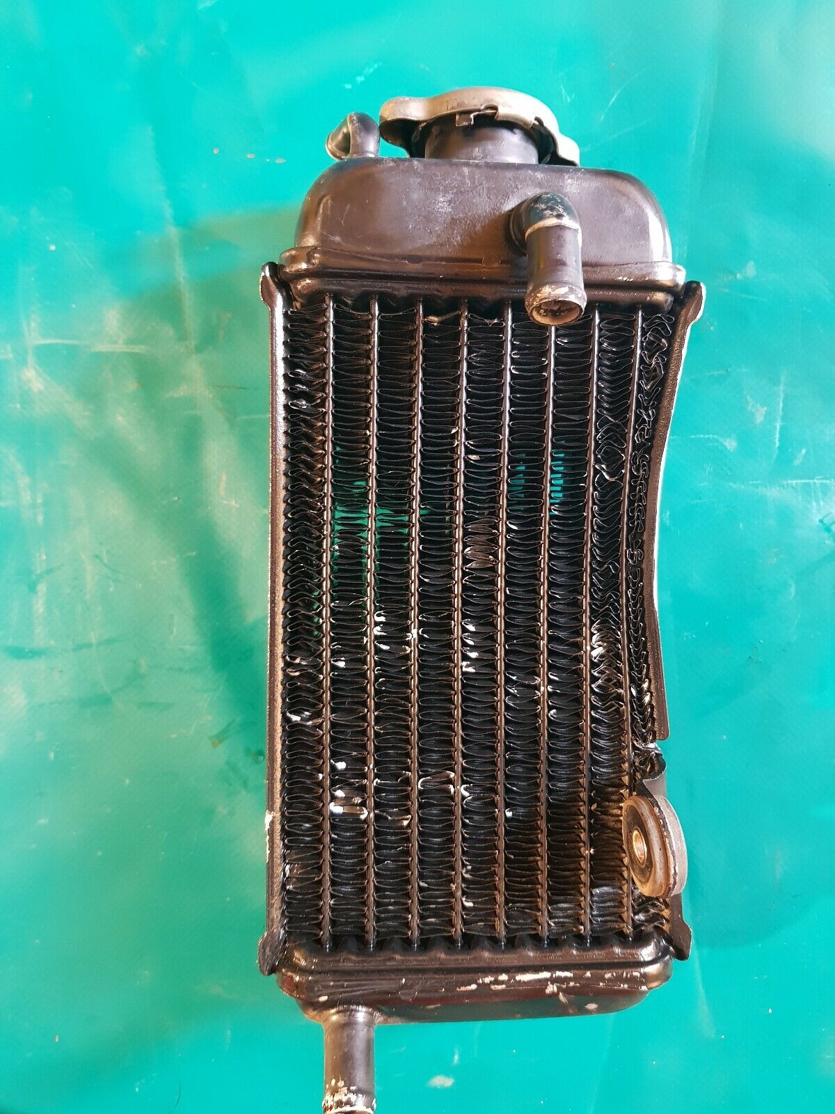 Radiateur côté avec bouchon YAMAHA 125 YZ de 1989