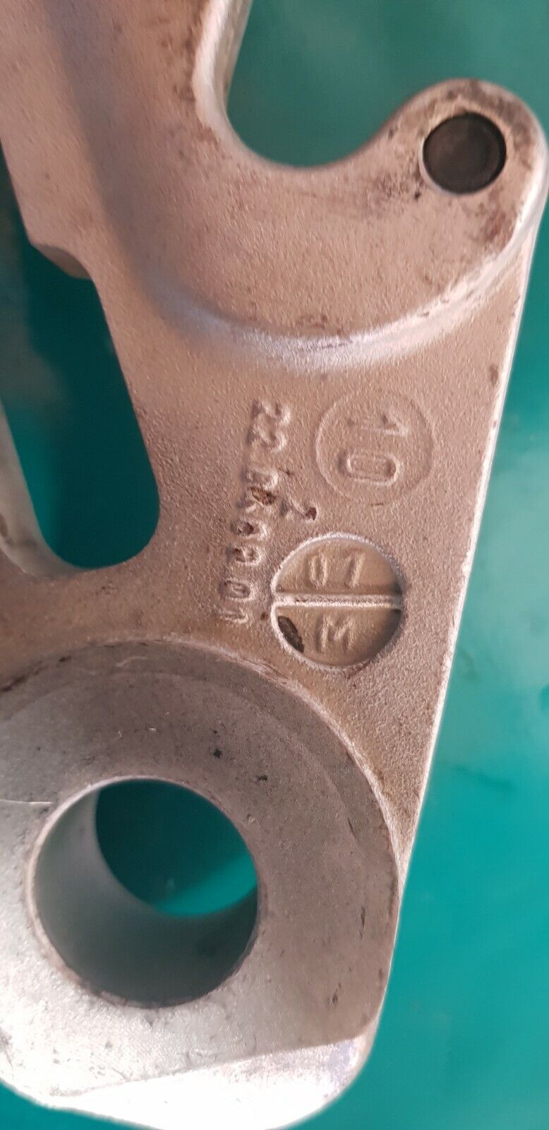 Patte support d'étrier Brembo KTM 350 sxf 2011 4t