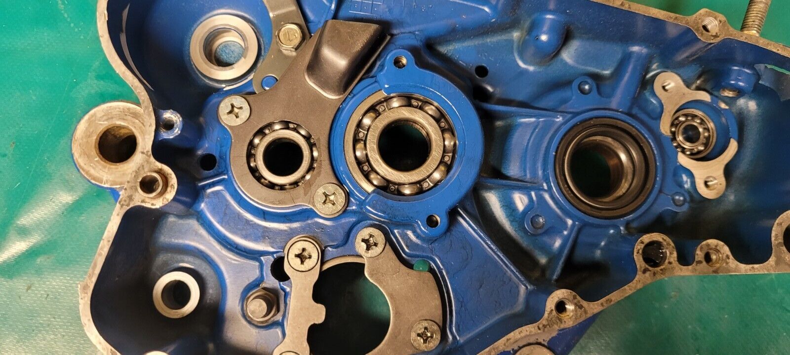 Carter Moteur Côté Embrayage Suzuki 125 rm 1987 Type Rf13a (Rf #23352)