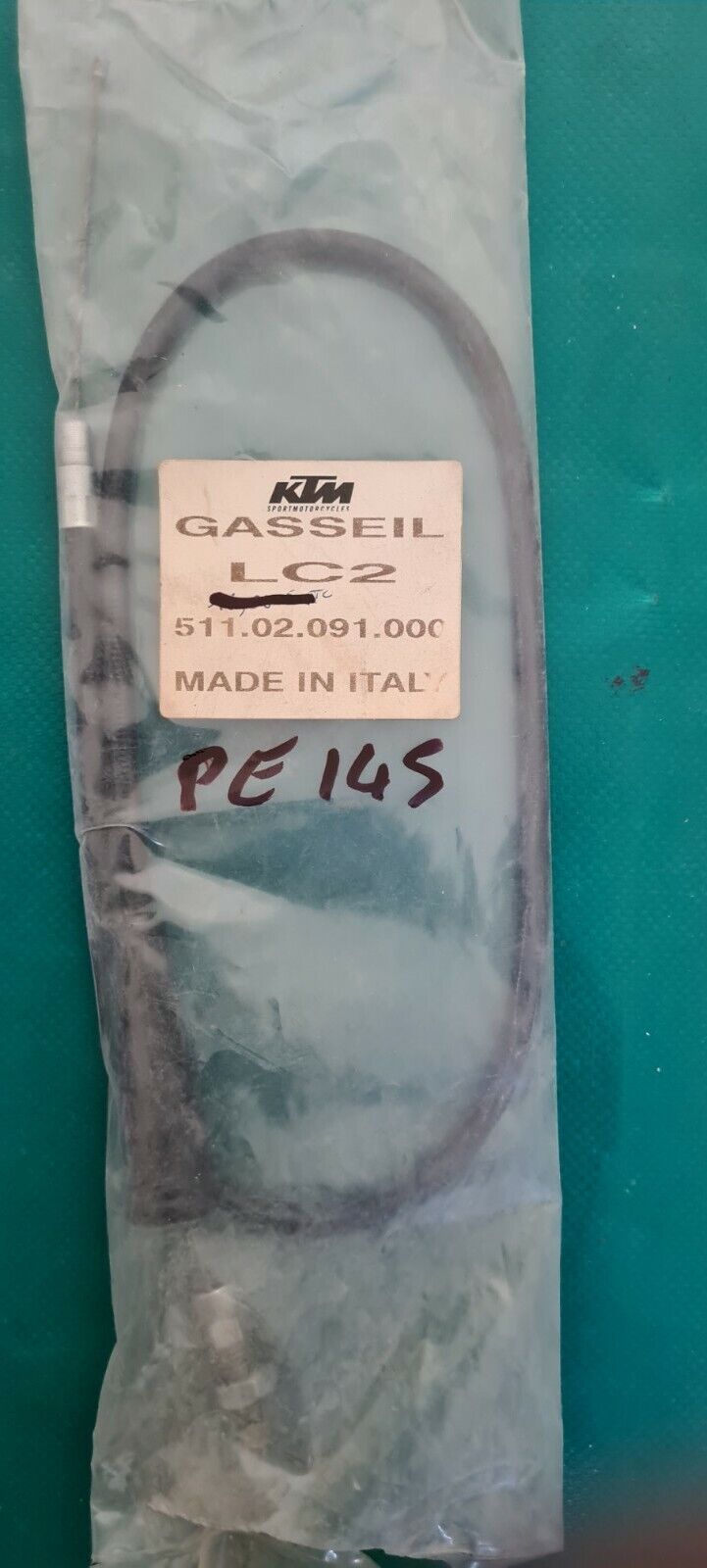 Câble de gaz KTM lc2 voir réf ktm (code PE145)