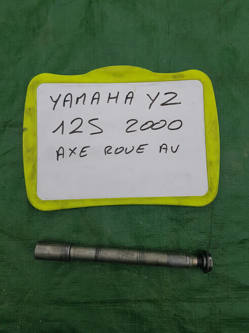 Axe de roue avant YAMAHA 125 YZ de 2000