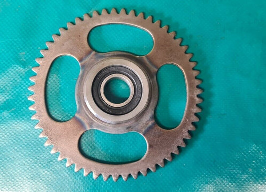 Volant moteur engrenage sur vilo côté démarreur Yamaha grizzly breeze  2000