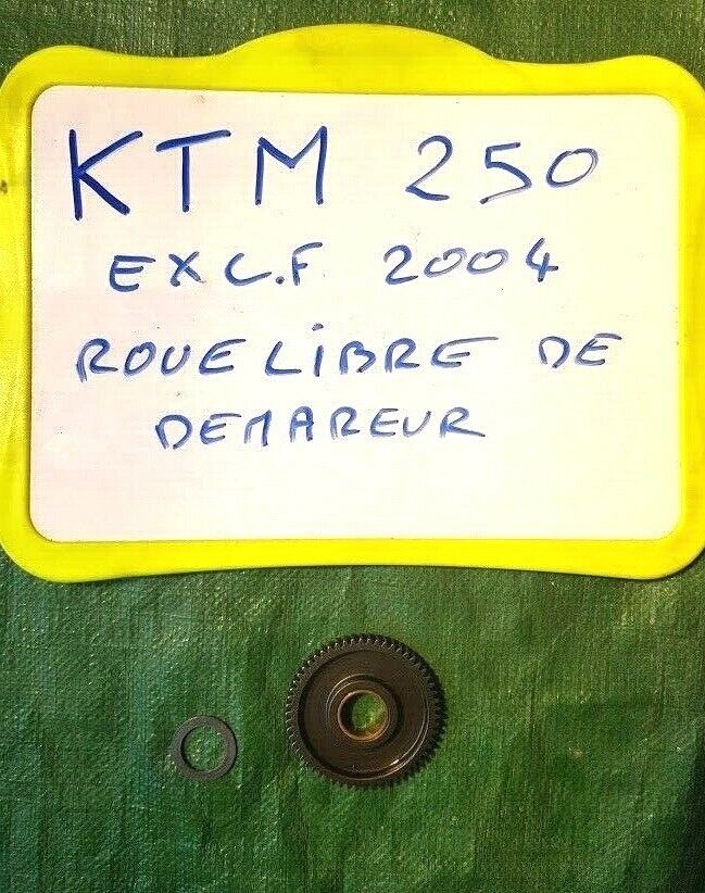 Roue libre de démarreur avec rondelle KTM 250 EXCF de 2004