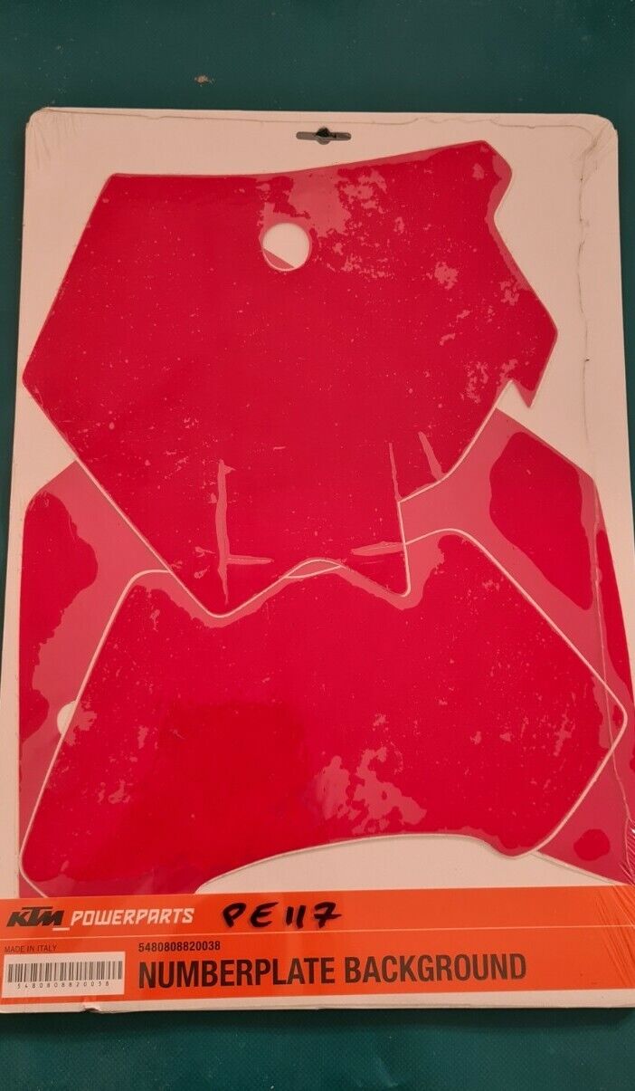 Kit fond de plaque KTM sx 2002 à 2005 (code PE117)
