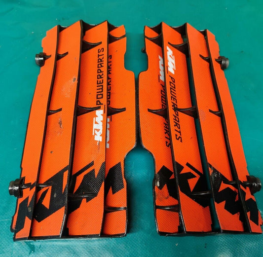 Ecopes de radiateur avec déco KTM 450 EXC f 2008