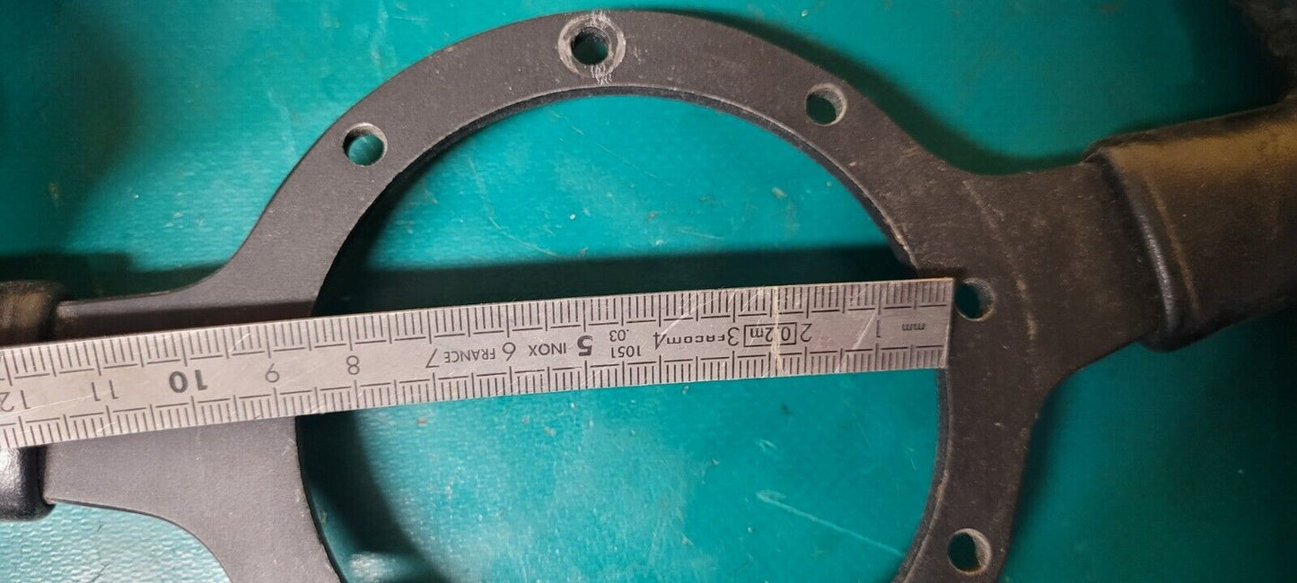 Volant Moto-lita Cuir Authentique Env D270mm à Restaurer (24192)