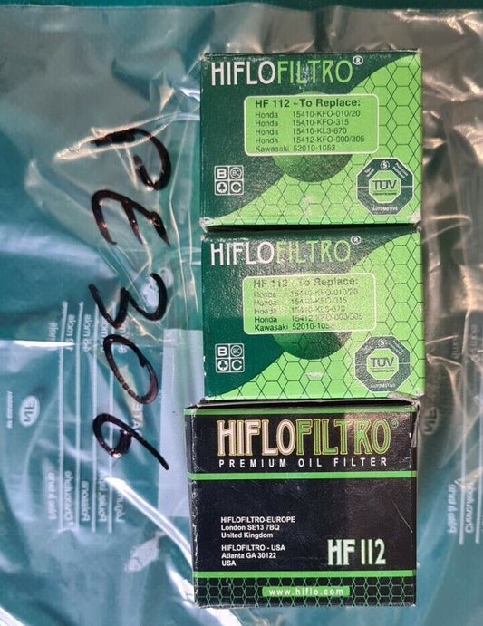 Lot de 2 filtres HF 563 honda kawasaki voir ref (PE306)