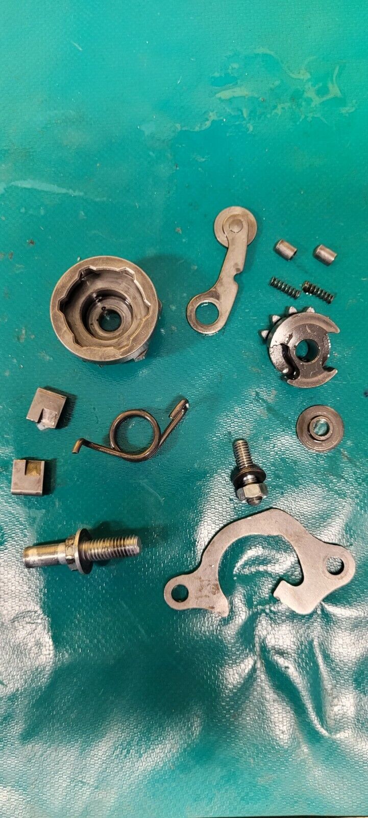 Système de sélection interne côté embrayage Kawasaki 250 KXF 2004