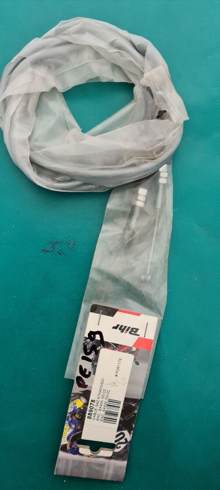 Câble de gaz KTM 400 520 2000 2002 (code PE159)