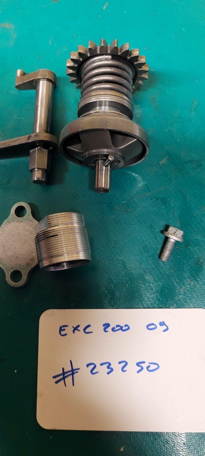 Système De Valve D'échappement Ktm 200 Exc 2009 (Rf #23250)