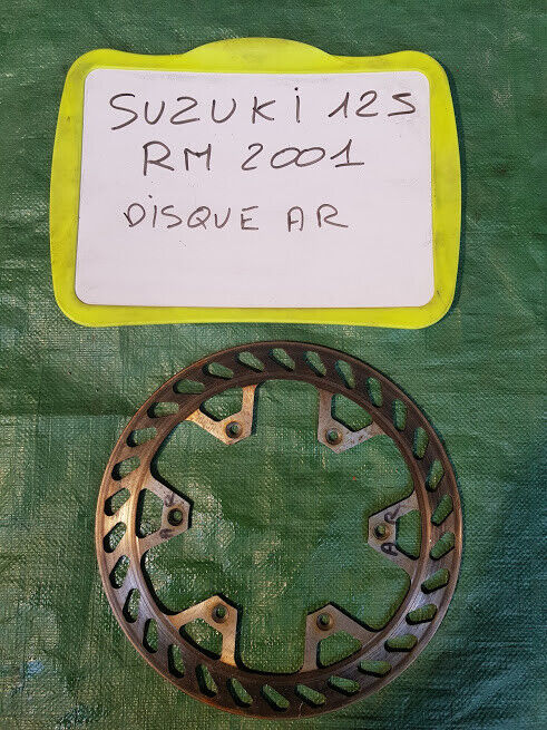 Disque arrière SUZUKI RM 125 de 2001