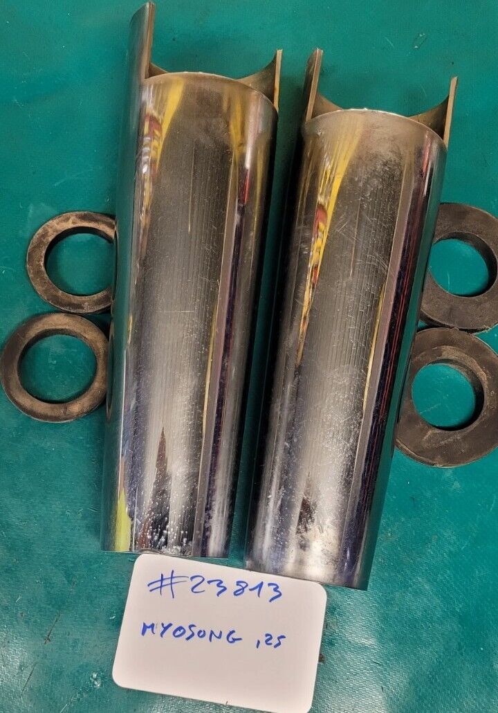 Caches Fourche Chrome HYOSUNG GV 125 Aquila 06 (23813)