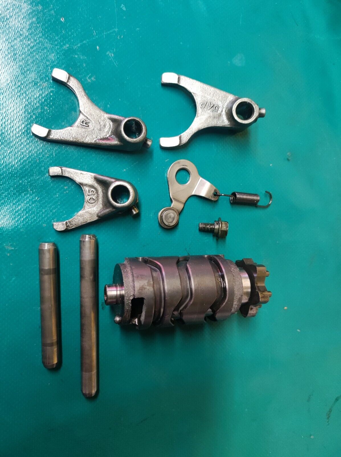 Kit sélection fourchettes barillet YAMAHA TTR 125 2003