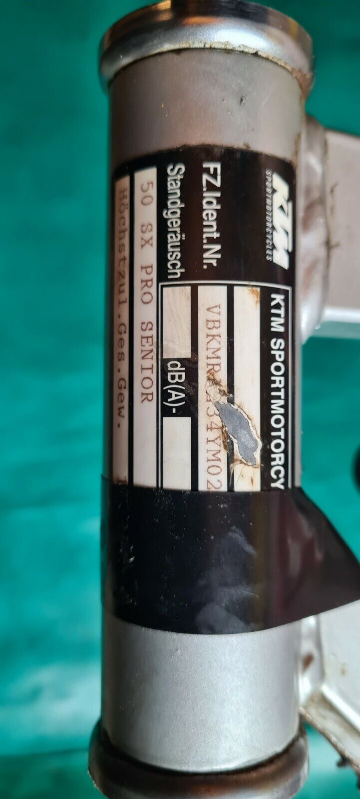 Cadre 50 KTM SX senior pro sxr 1997