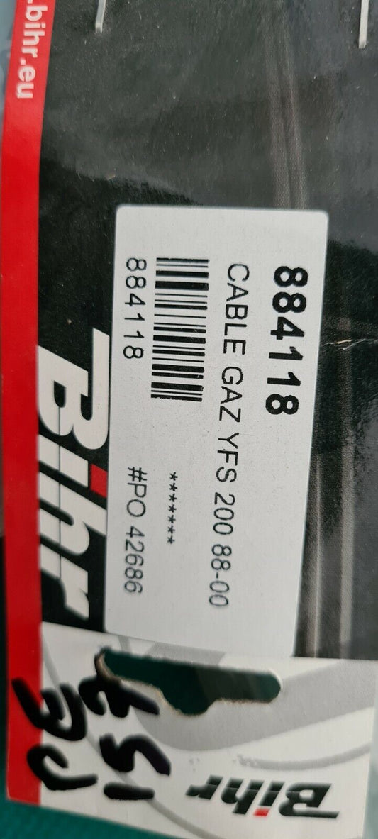 Câble de gaz Yamaha blaster YfS 88 00 (code PE157)