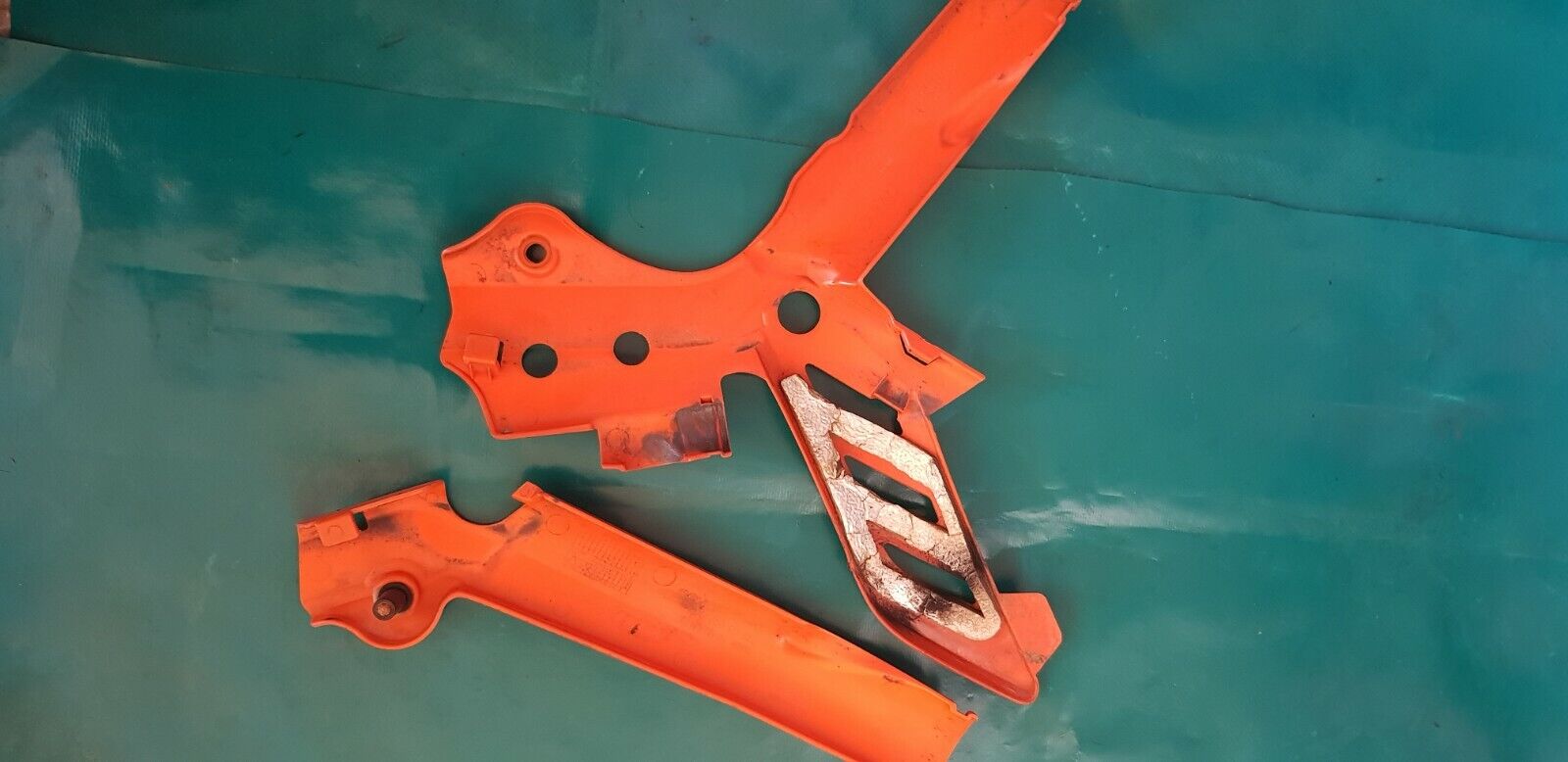 Protection de cadre KTM 350 sxf 2011 4t