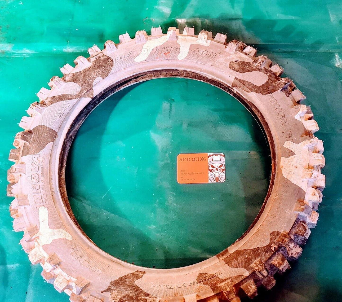 Pneu innova 90/100/ 14pouces couleur Cam voir photo (jo 1F)