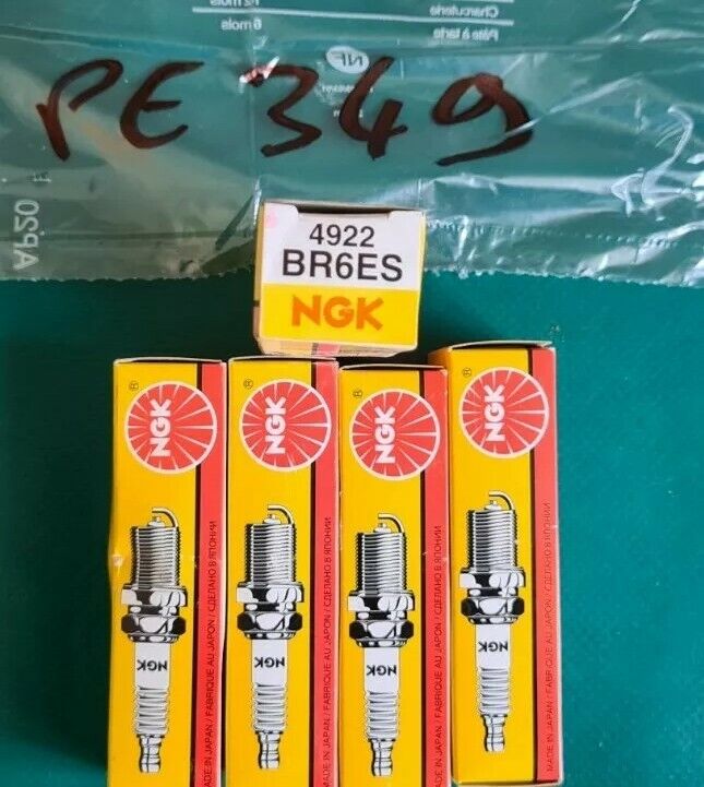 Lot de 5 bougies NGK br6es 4922 voir photo (PE349)
