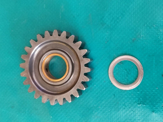 Engrenage situé entre rocher vers cloche d'embrayage KTM 450 EXC f 2008