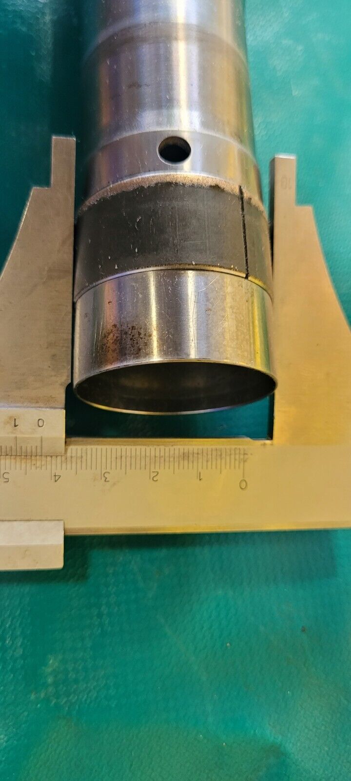 Tube De Fourche D41mm (Côté Disque) Kawasaki 125 KX 1989 Kxfe (23893)