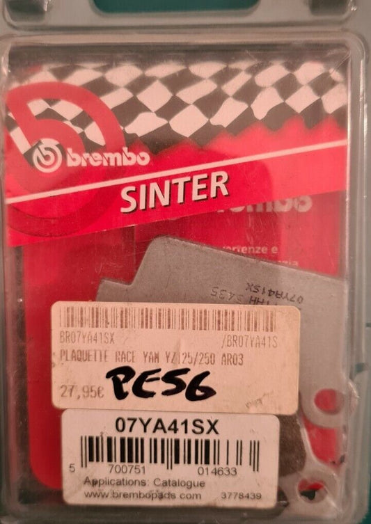 Plaquettes Yamaha YZ.. voir fiche détail sur photo 2 (code PE56)