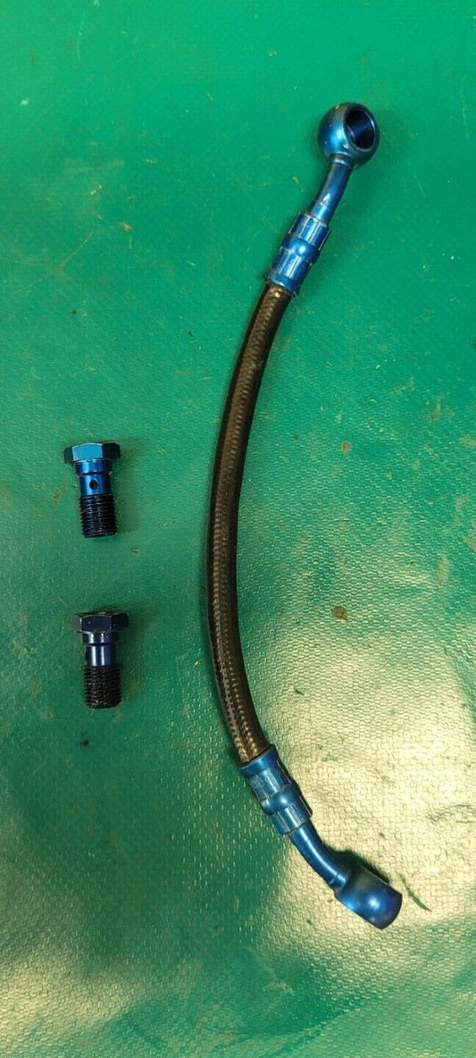 Flexible acheminement d'huile moteur anodisé 510 te Husqvarna 2006