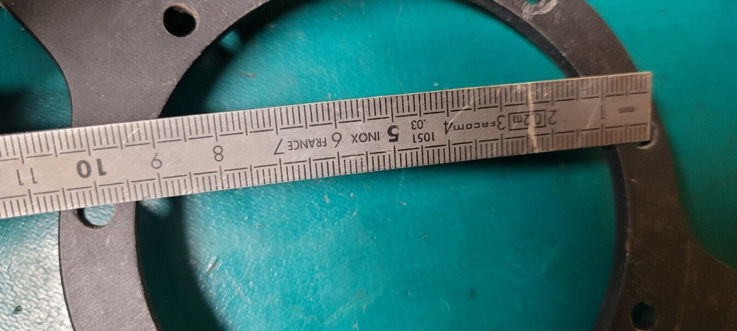 Volant Moto-lita Cuir Authentique Env D270mm à Restaurer (24192)