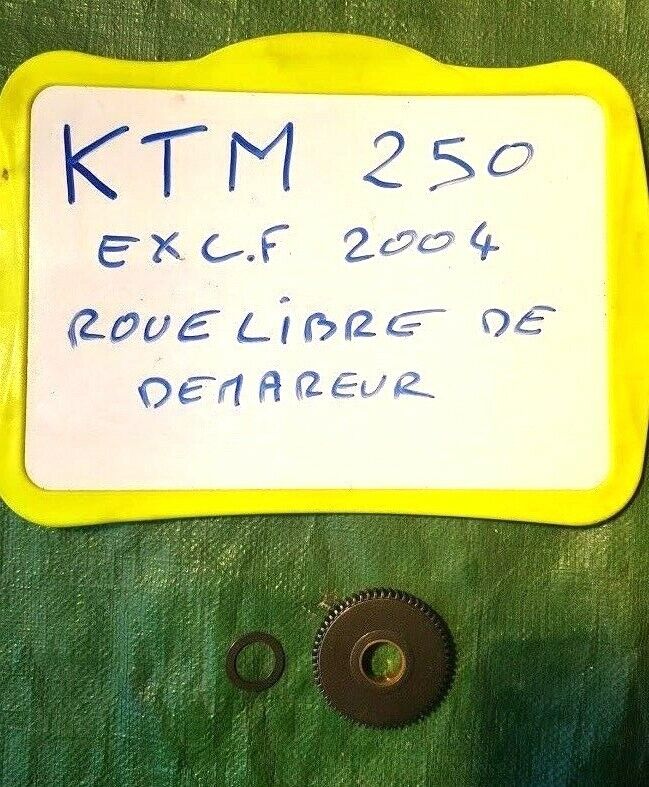 Roue libre de démarreur avec rondelle KTM 250 EXCF de 2004