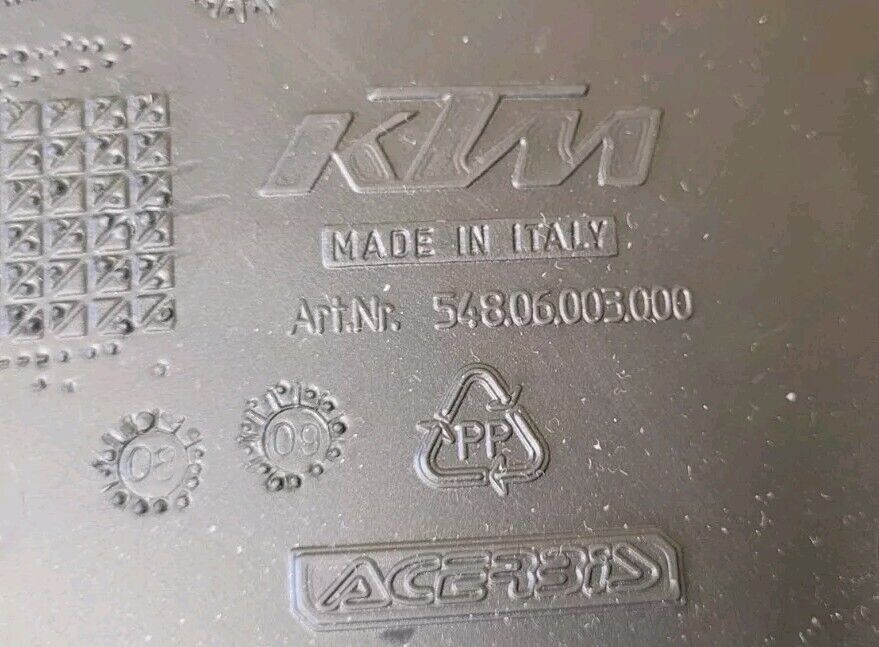 Cache Fermeture Boîte À Air 54806003000 KTM 450 EXCF 2003 (24482 )