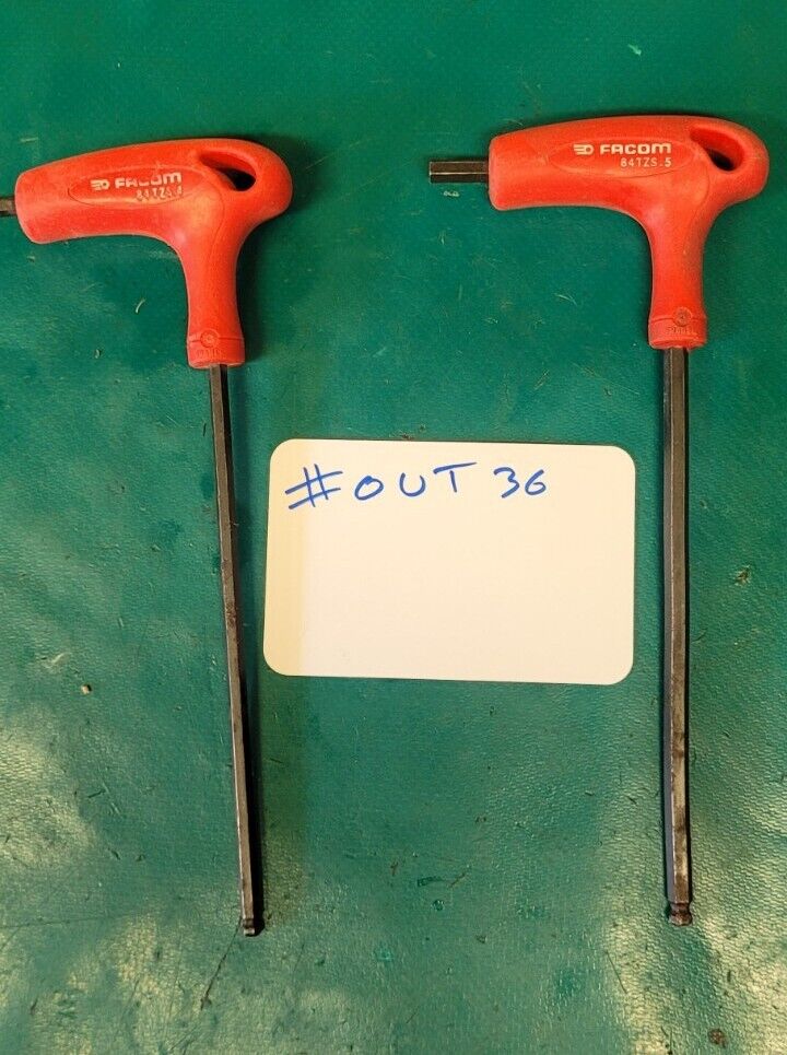Cles 6 Pans 5mm Et 4mm 841zs FACOM outil ( Out36 )