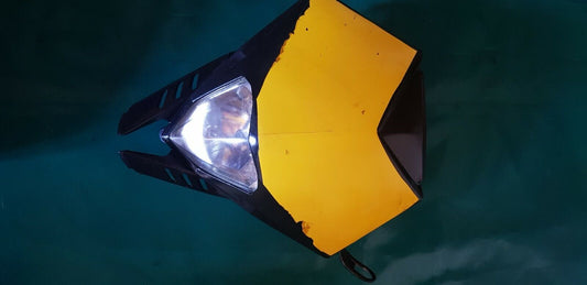 Tête de fourche avec ampoule phare BETA 350 RR 2011 4t