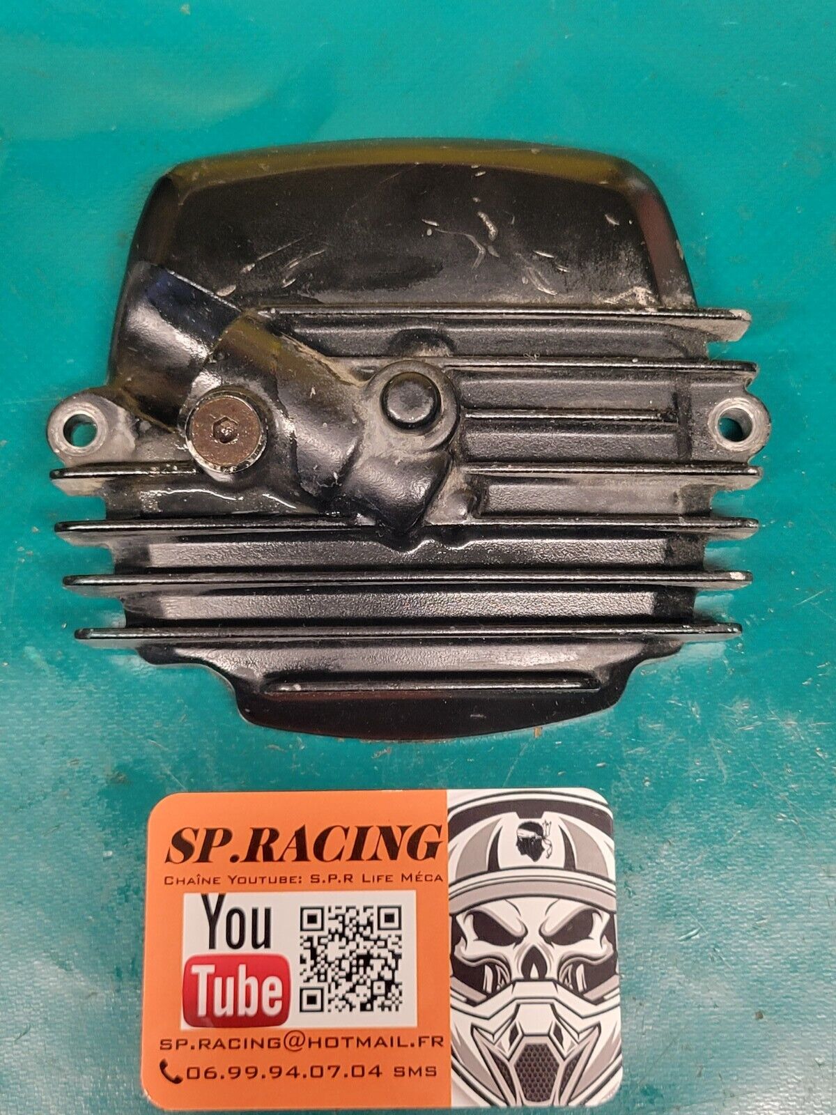 Carter De Distribution Sur Culasse Yamaha 125 XT 12V 3YU 1993 (Rf #23437)