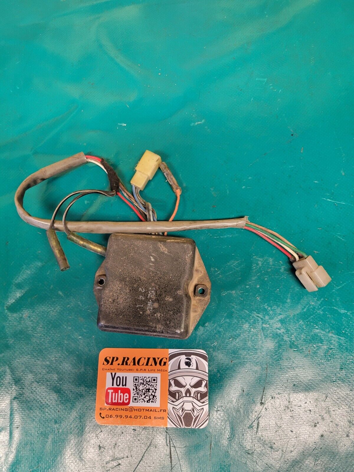 klaxon Yamaha 125 XT 12V 3YU 1993 (Rf #23532)
