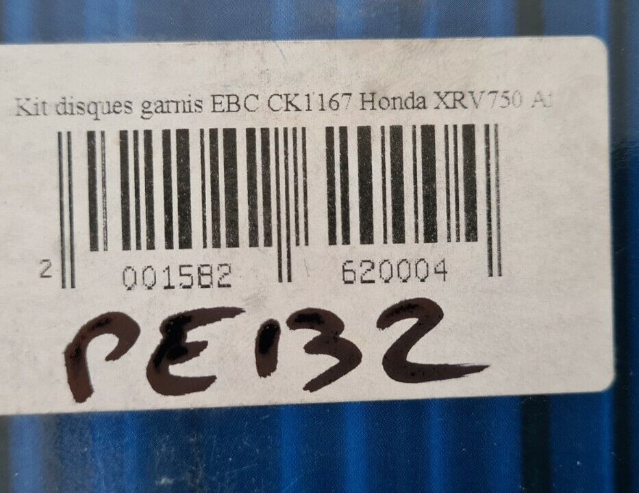 Embrayage disque lisses et garnis xrv 750 africa twin (code PE132)