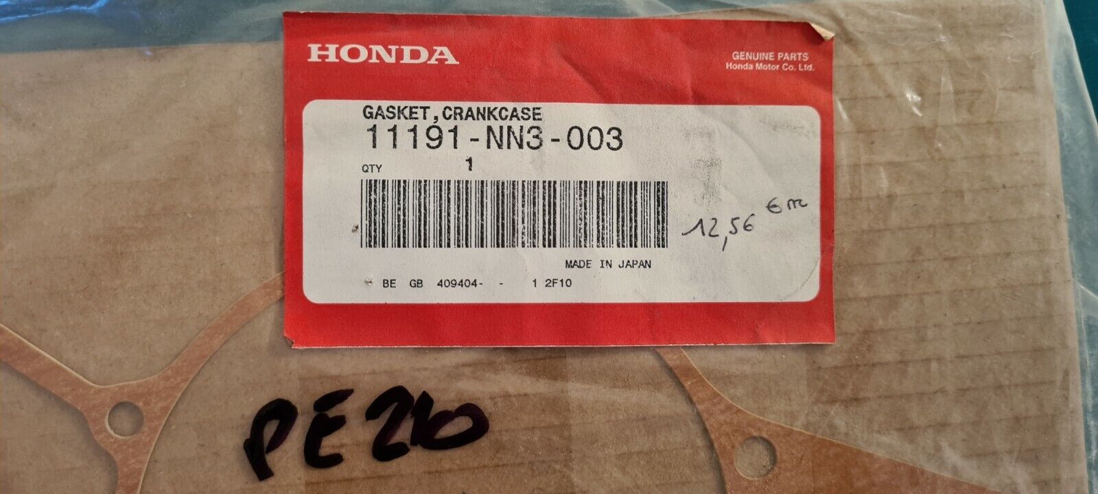 Joint de carter Honda11191NN3003 (code PE210)