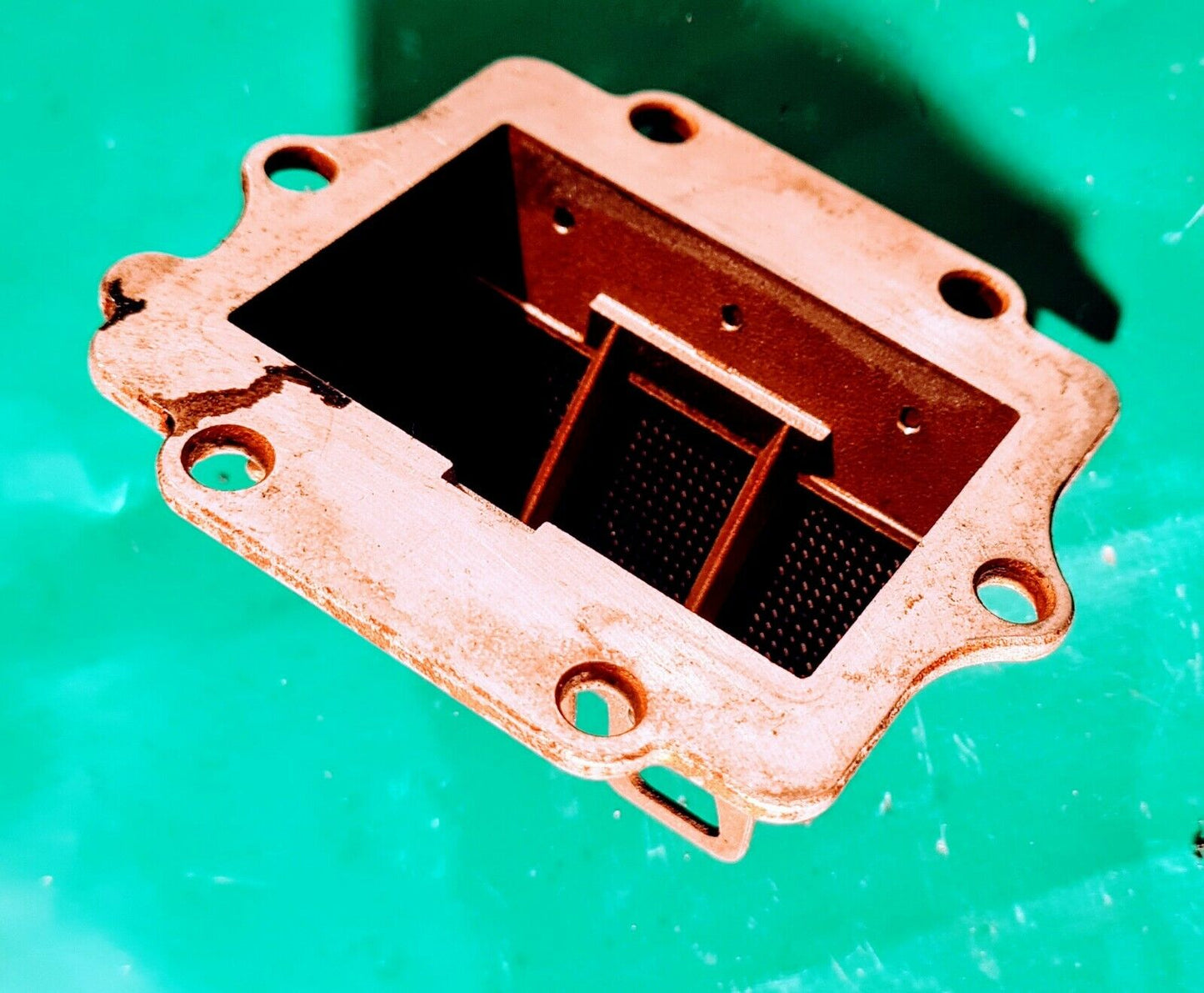 boîte à clapets 125 kx Kawasaki 1987