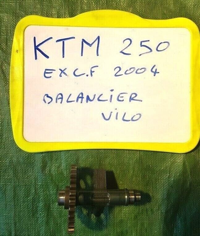 Balancier de vilebrequin avec engrenage KTM 250 EXCF de 2004