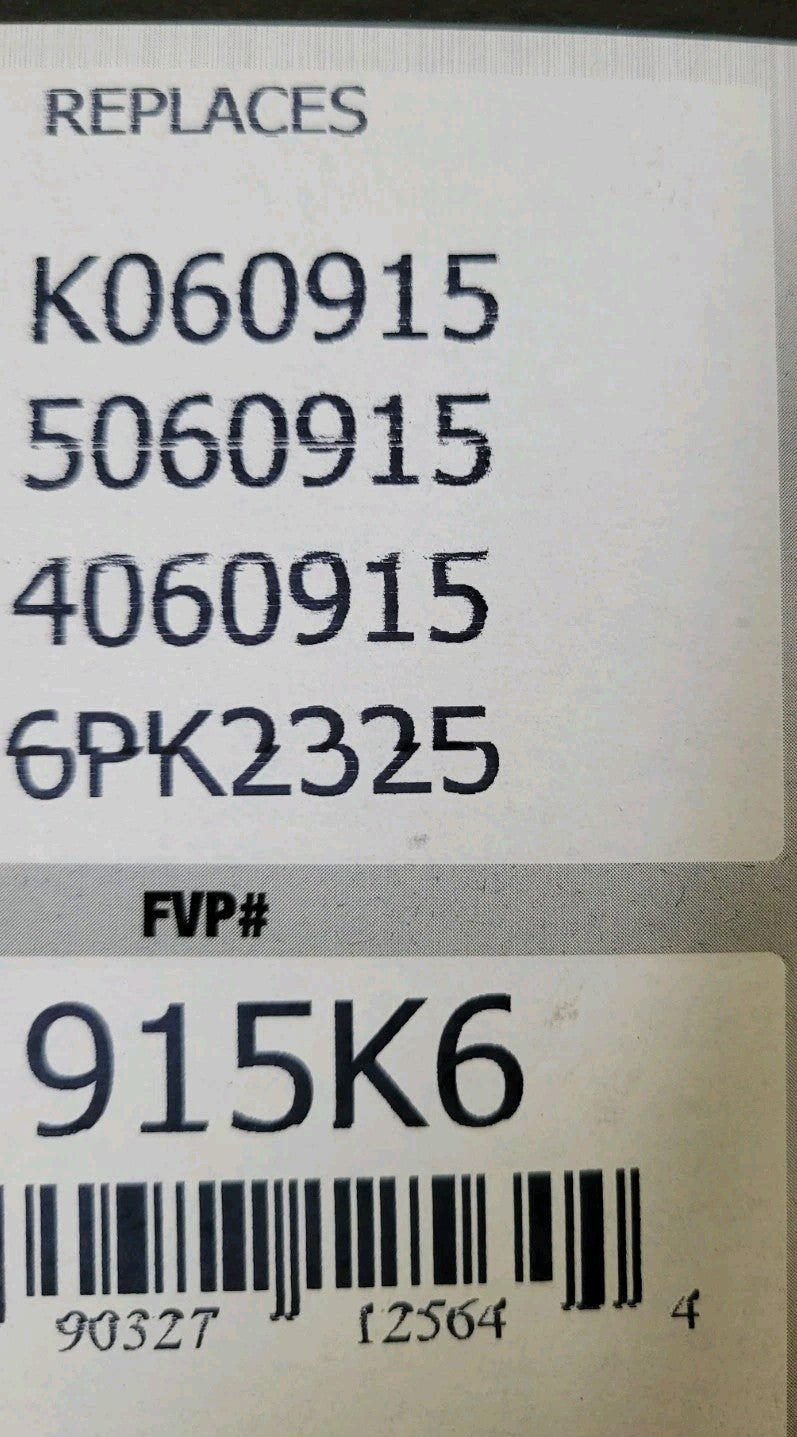 Courroie D'accessoire HUMMER H3 915k6     2006 07 08 09 10   (# ch7 )