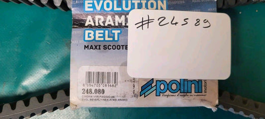 Courroie Transmission Polini Kevlar Piaggio X9 Aprilia 400 500 gilera (#24589)