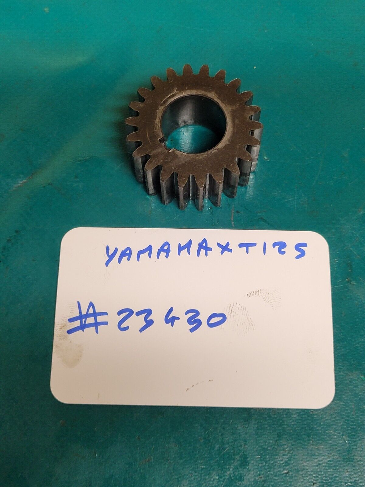 engrenage sur vilebrequin Yamaha 125 XT 12V 3YU 1993 (Rf #23431)