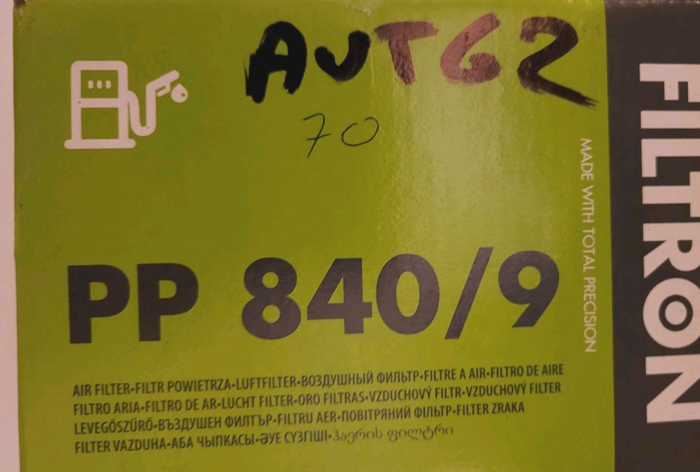 Filtre À Carburant Filtron Mercedes Nissan PP840/9 Fcs932 (#AUT62)