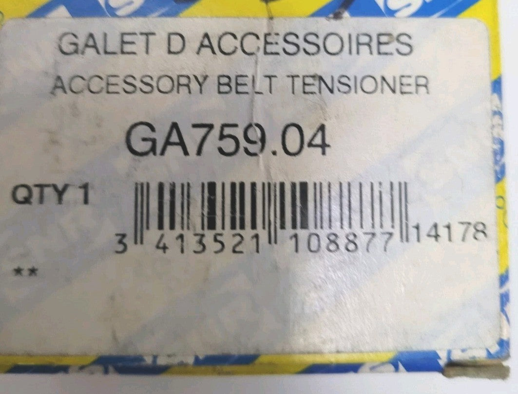 Galet De Courroie Accessoire Snr Peugeot Citroën Fait Lancia GA759.04 (#AUT133)